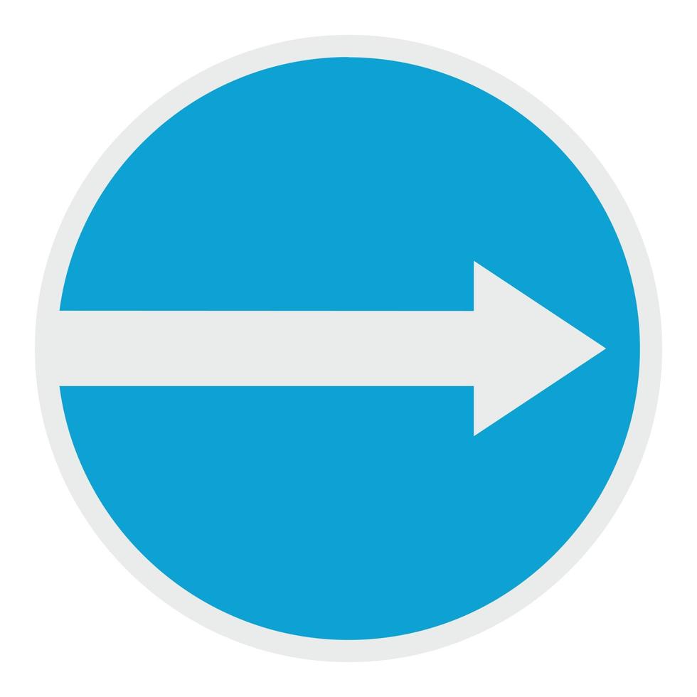 Pointer icon, flat style. vector
