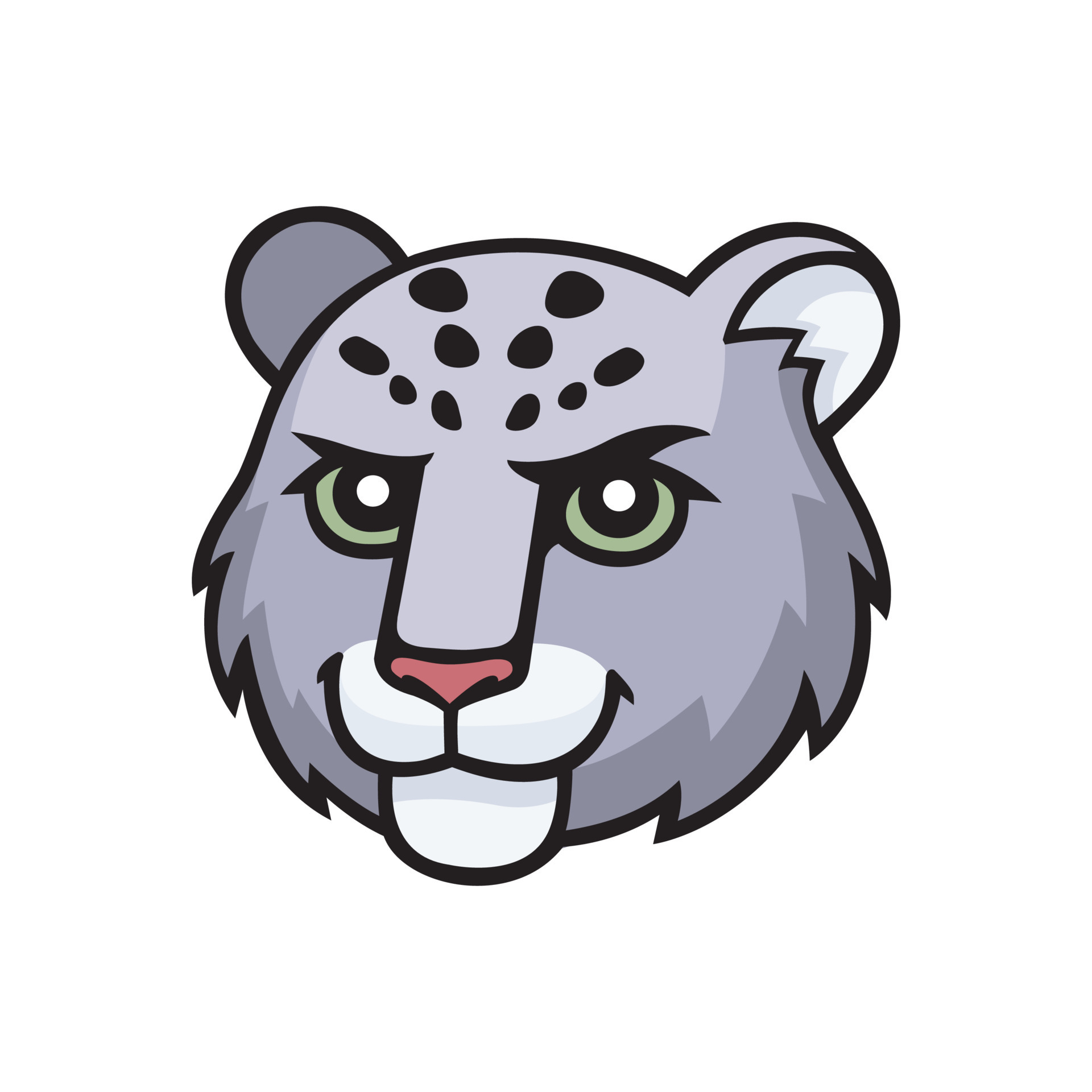 Snow leopard, irbis. Vector cartoon comic doodle illustration, mascot, character, icon, logo of leopard animal face. Symbol of Kazakhstan 14388521 Vector Art at Vecteezy Snow leopard, irbis. Vector cartoon comic doodle illustration, mascot, character, icon, logo of leopard animal face. Symbol of Kazakhstan 14388521 Vector Art at Vecteezy
