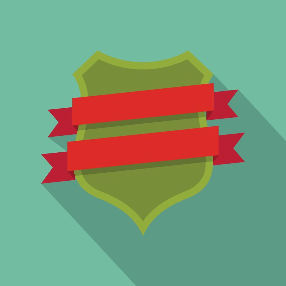 Badge design icon, flat style vector