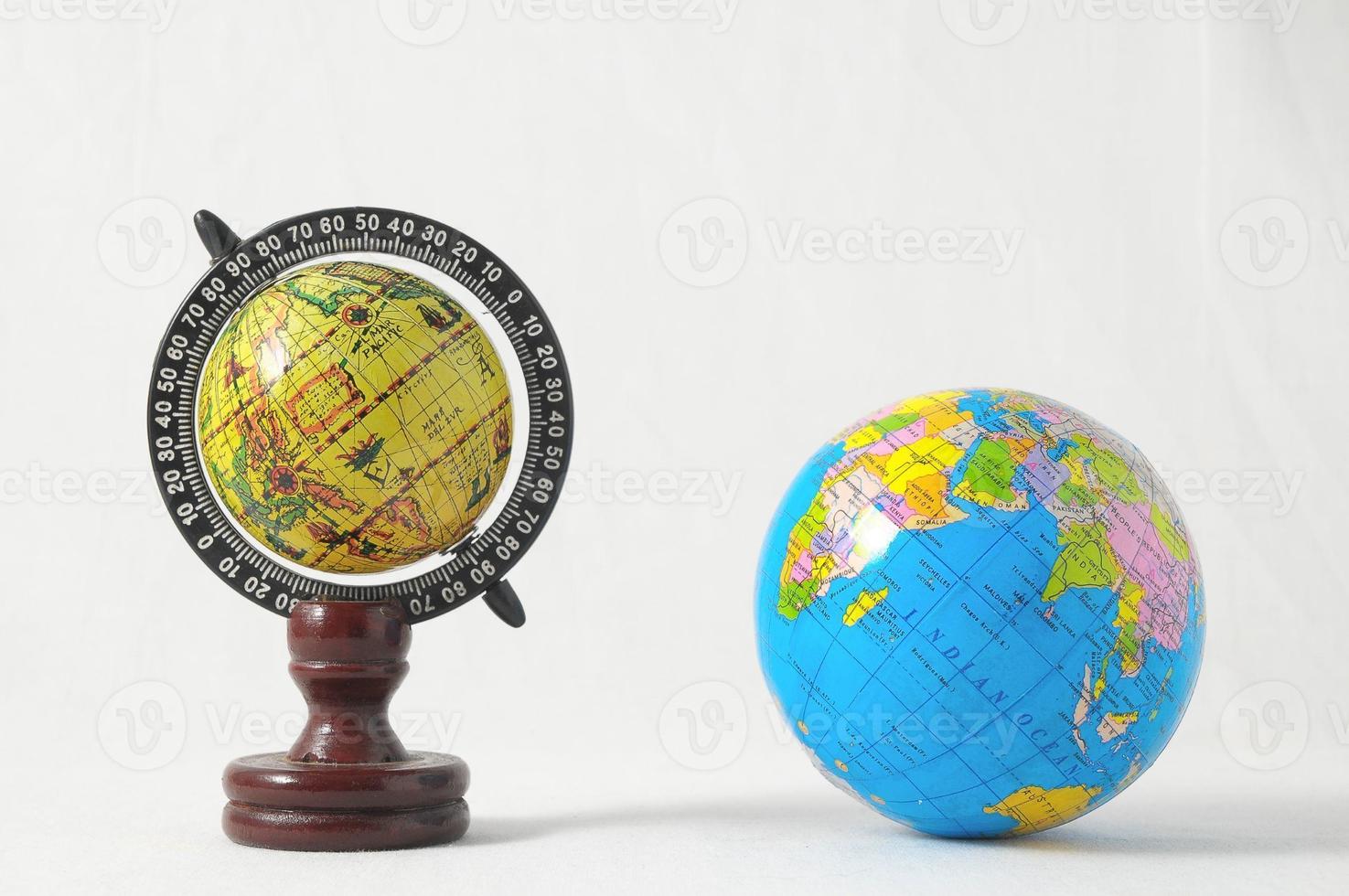 Globe and world photo