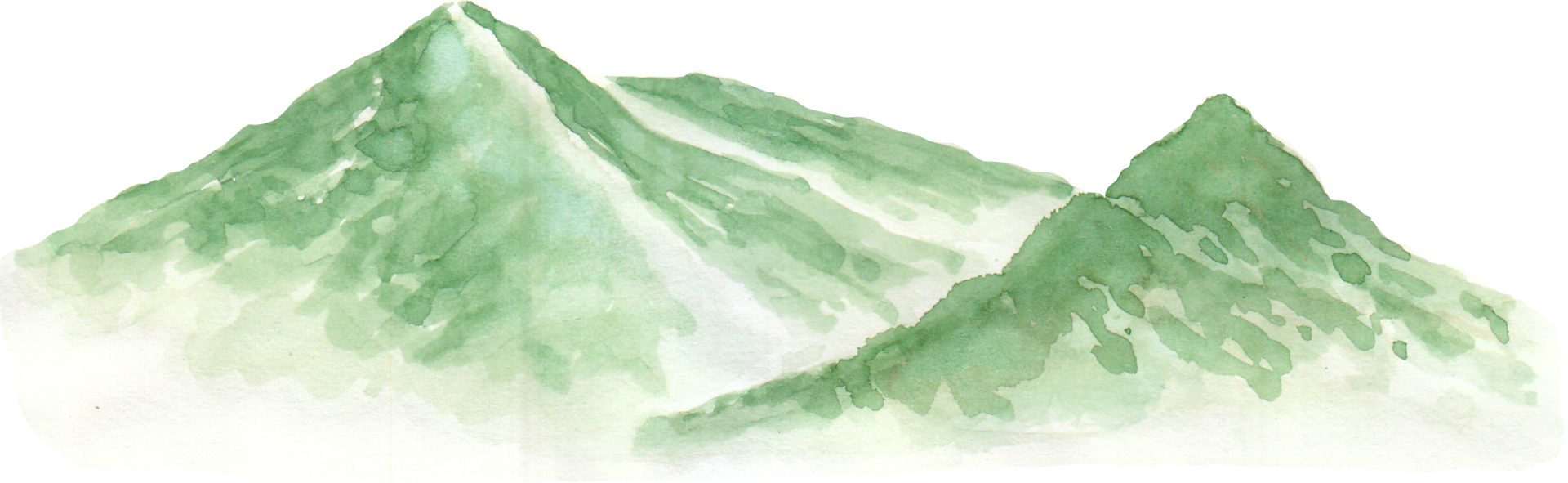 aquarell berglandschaft png