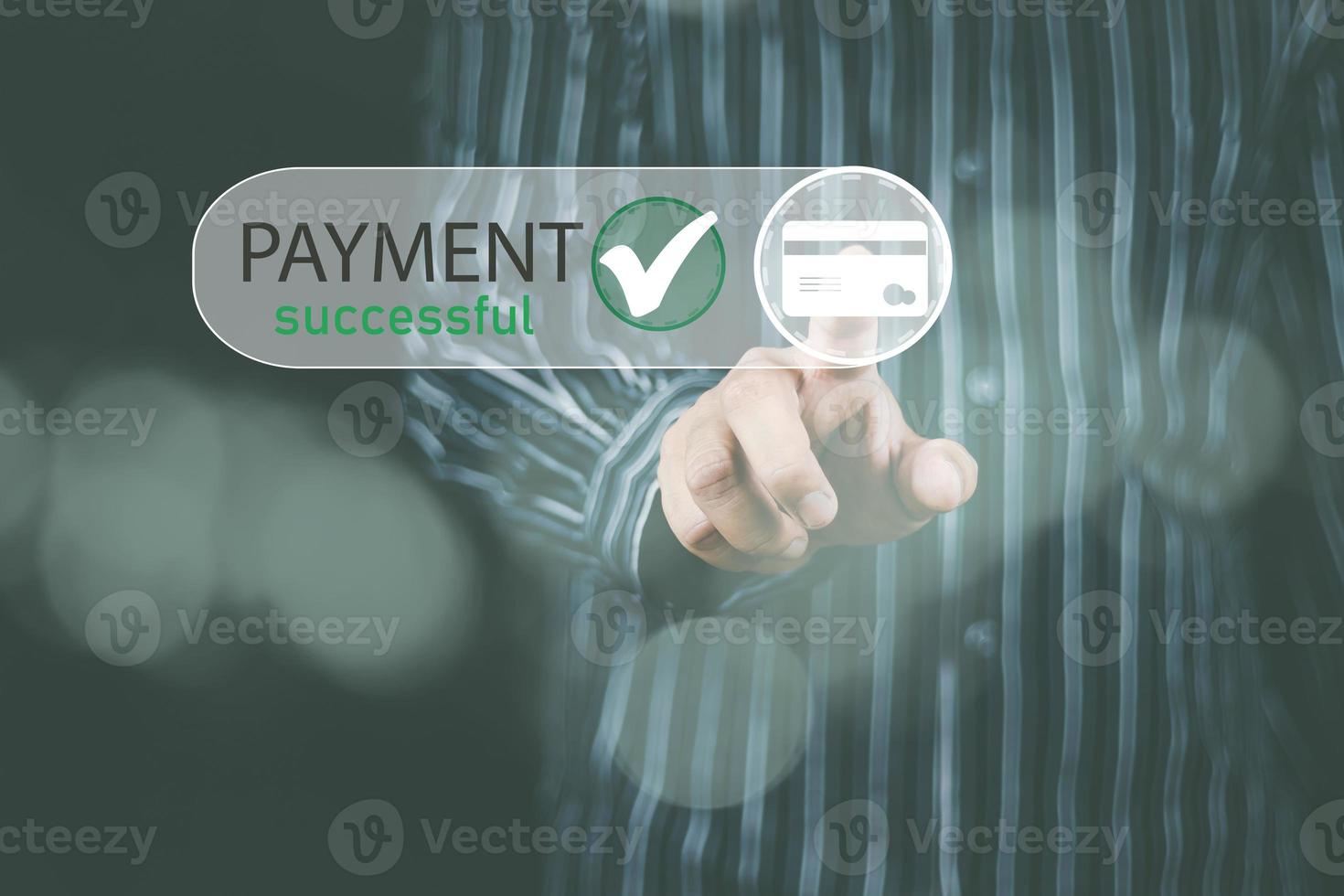 shopping online and payment concept woman's hand Are using smartphones to access online shopping via the Internet system that is fresh and fast and can also conduct financial transactions. photo