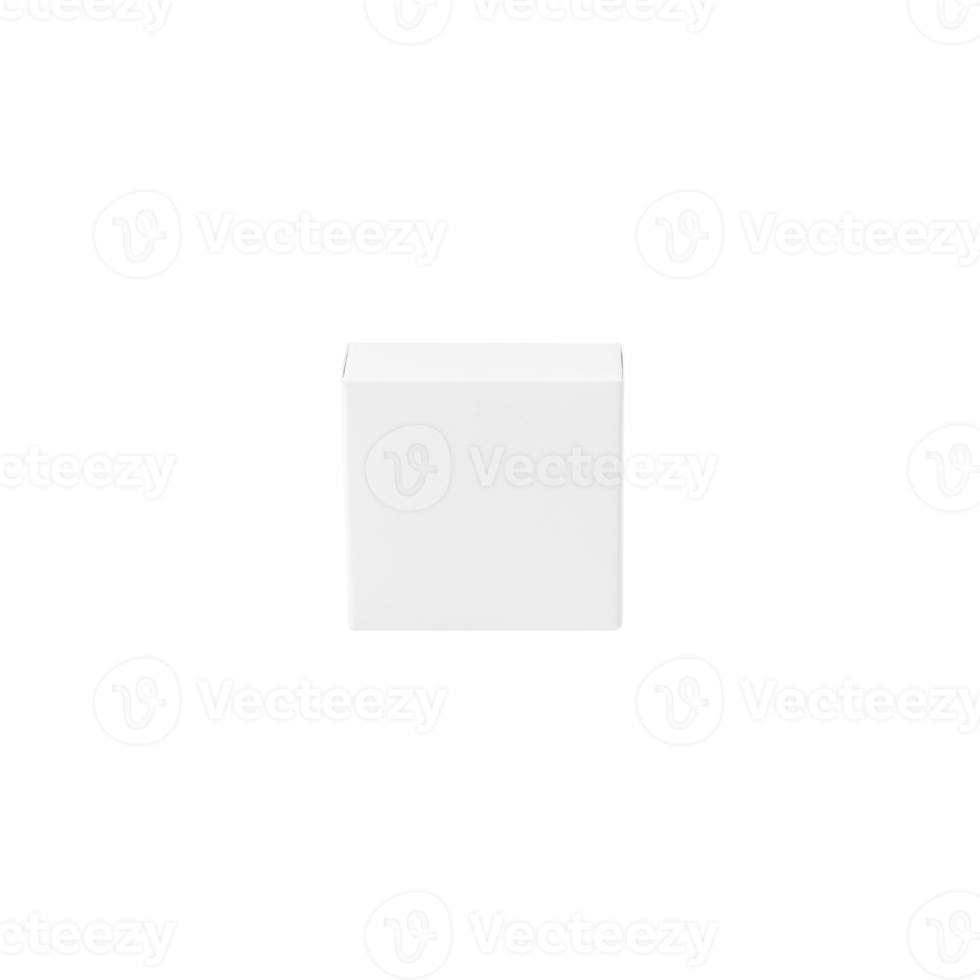 White box mockup cutout, Png file 14391123 PNG