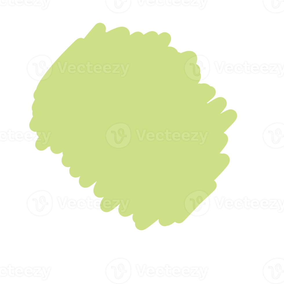 Brush Stroke Colorful Color Lime Green Square Color Brush Paint png