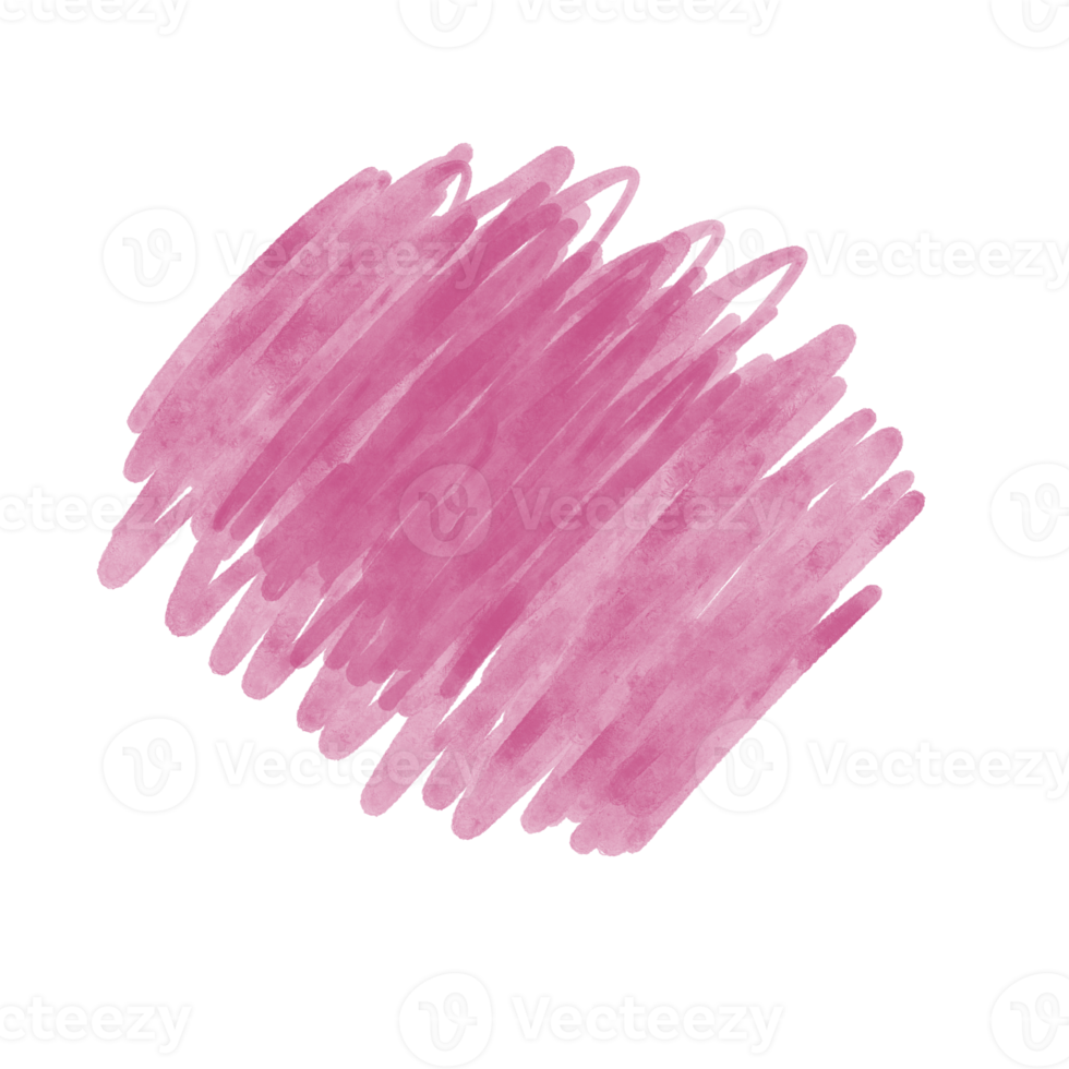 Brush Stroke Colorful Color Pink Water Color Square Color Brush Paint png