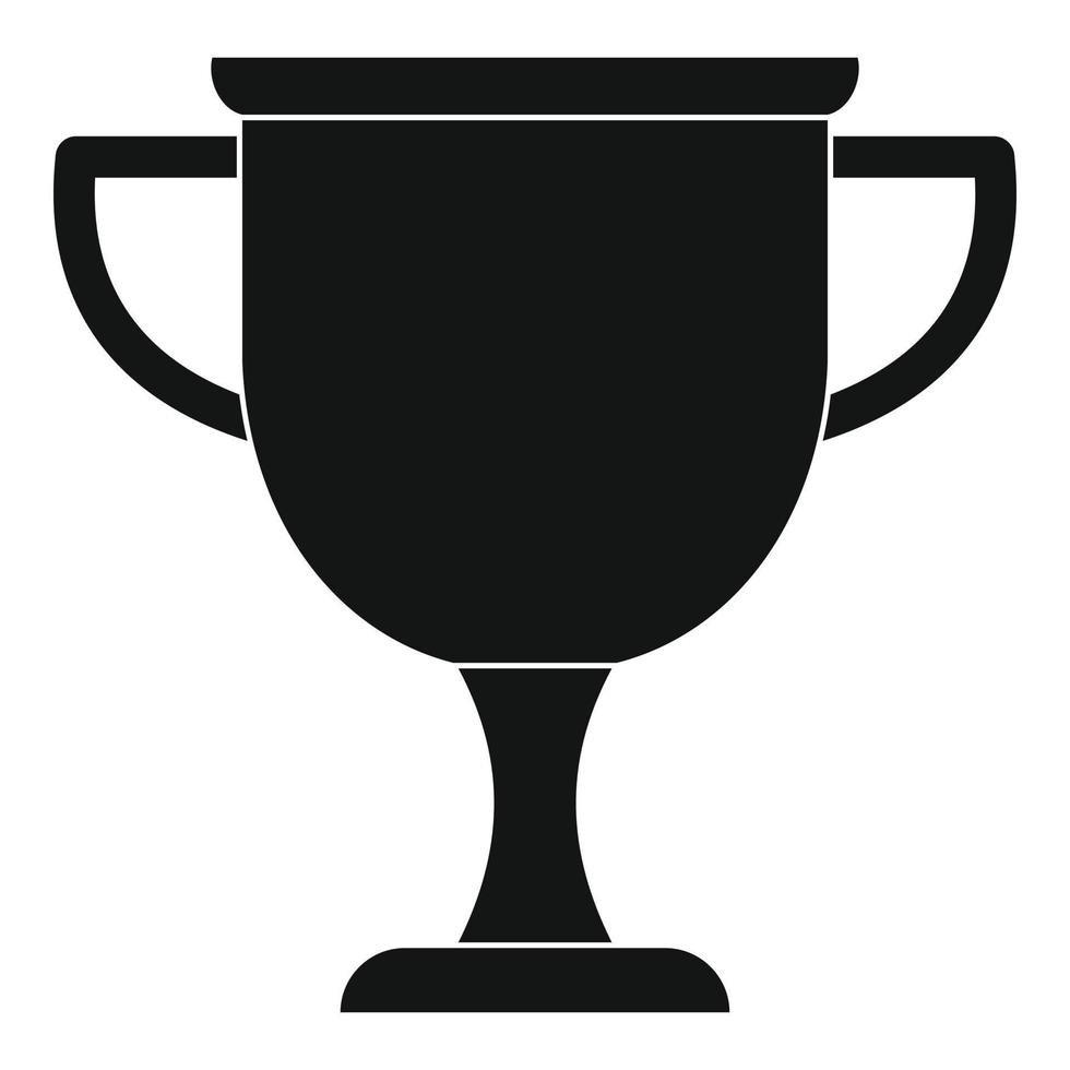 copa premio icono vector simple