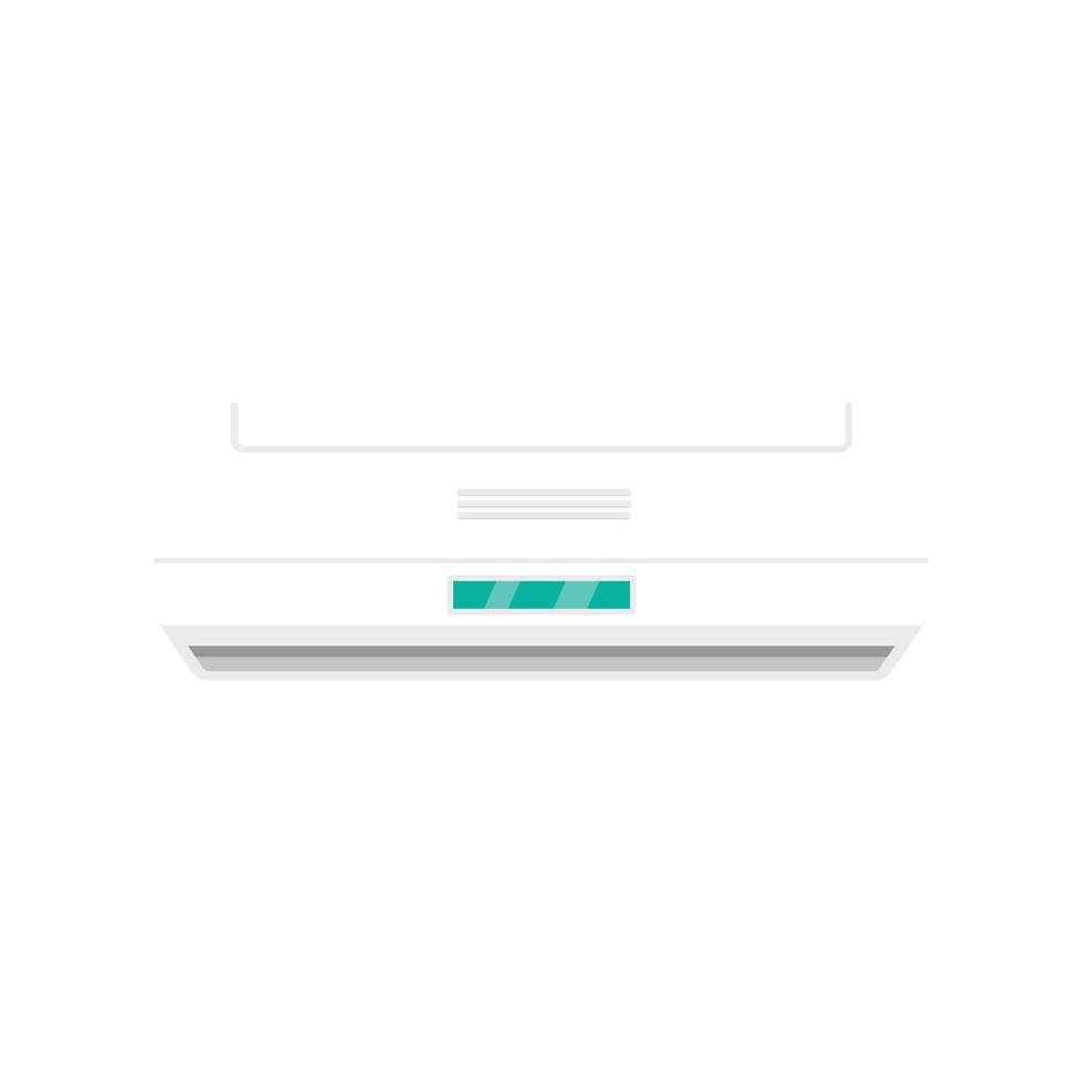 Apartment conditioner icon, flat style vector