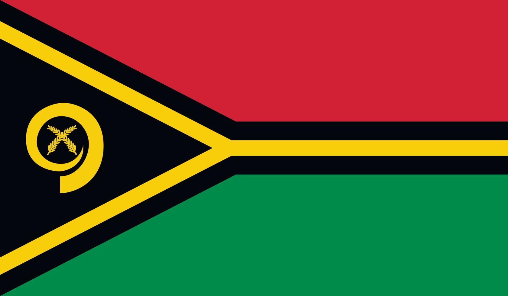 Vanuatu flag image vector