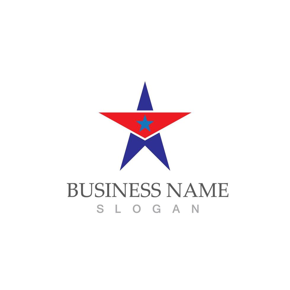 Star icon template vector