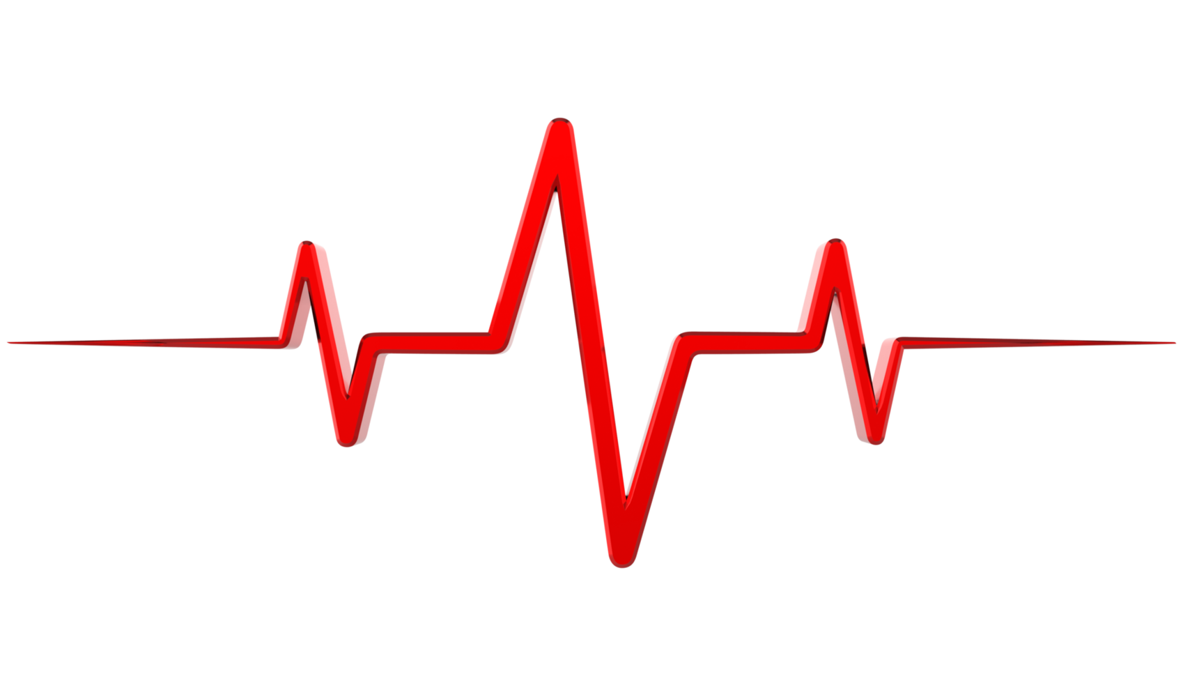 ícone de pulso de frequência cardíaca em fundo transparente png