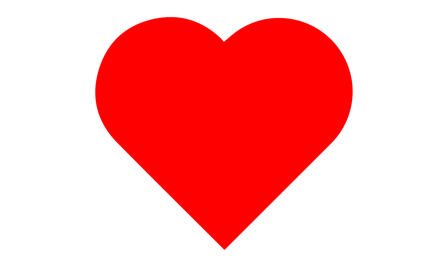 Love Heart love icon on transparent background png