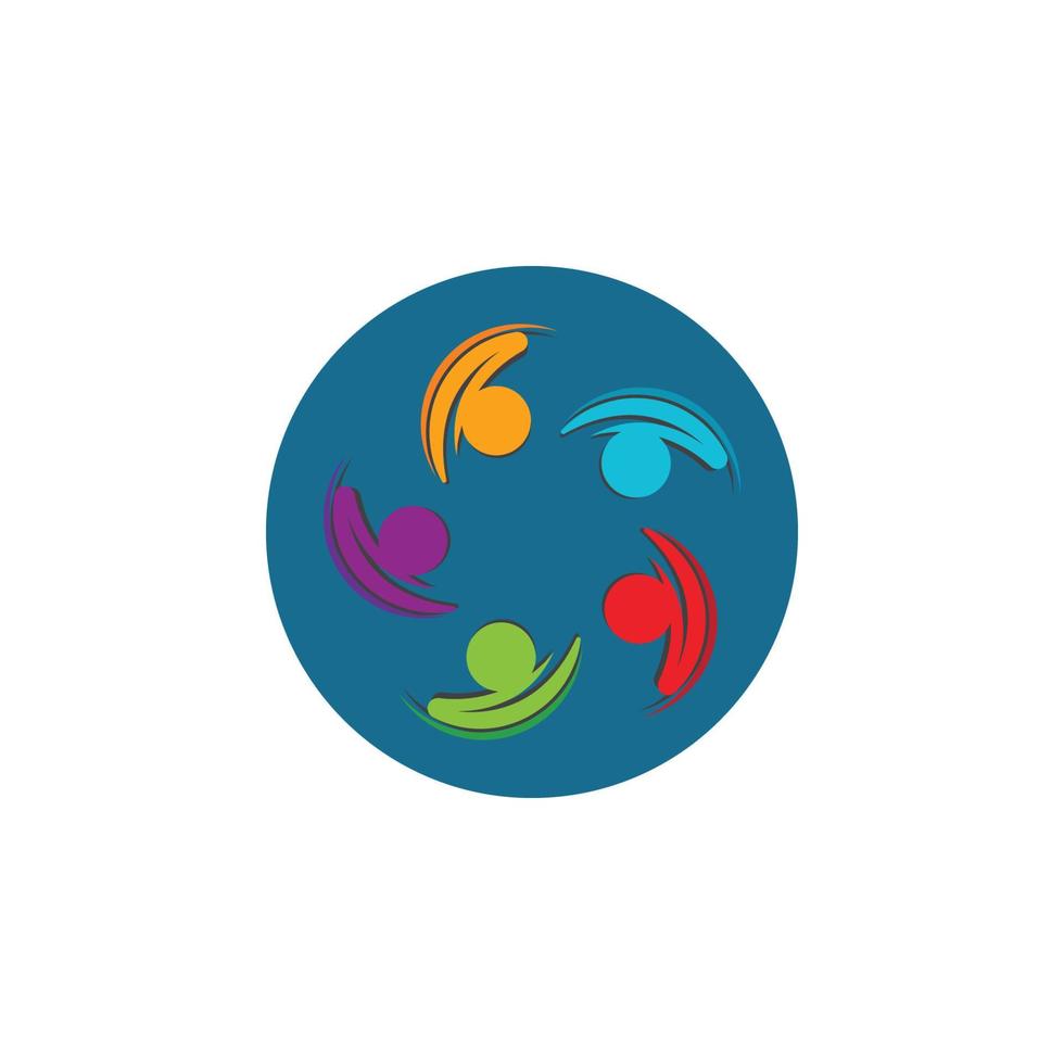 Community, network and social icon vector