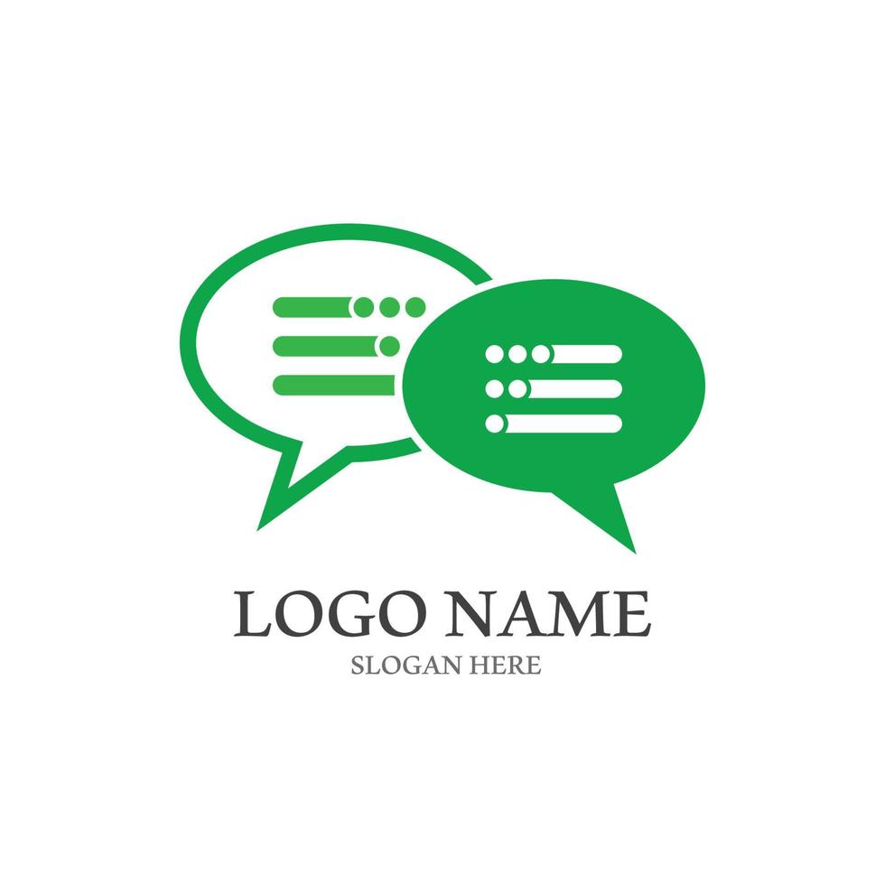 Speech bubble icon vector illustration