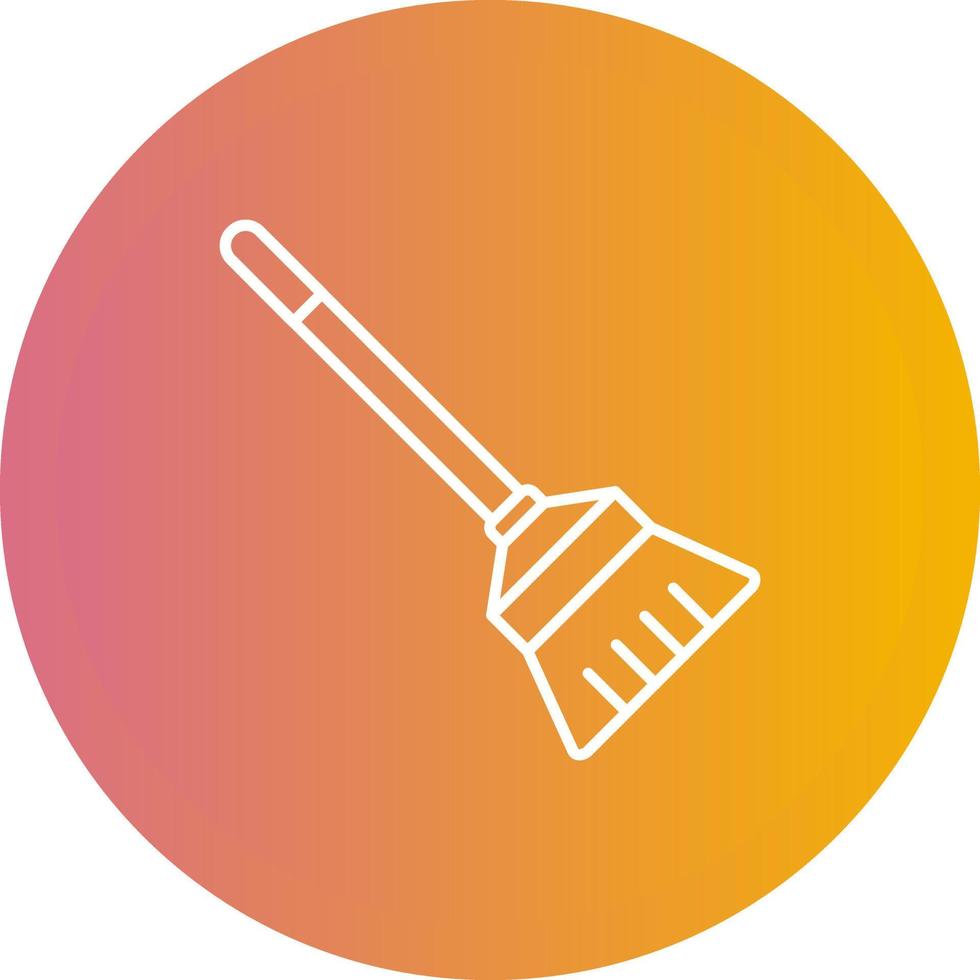 Broom Vector Icon