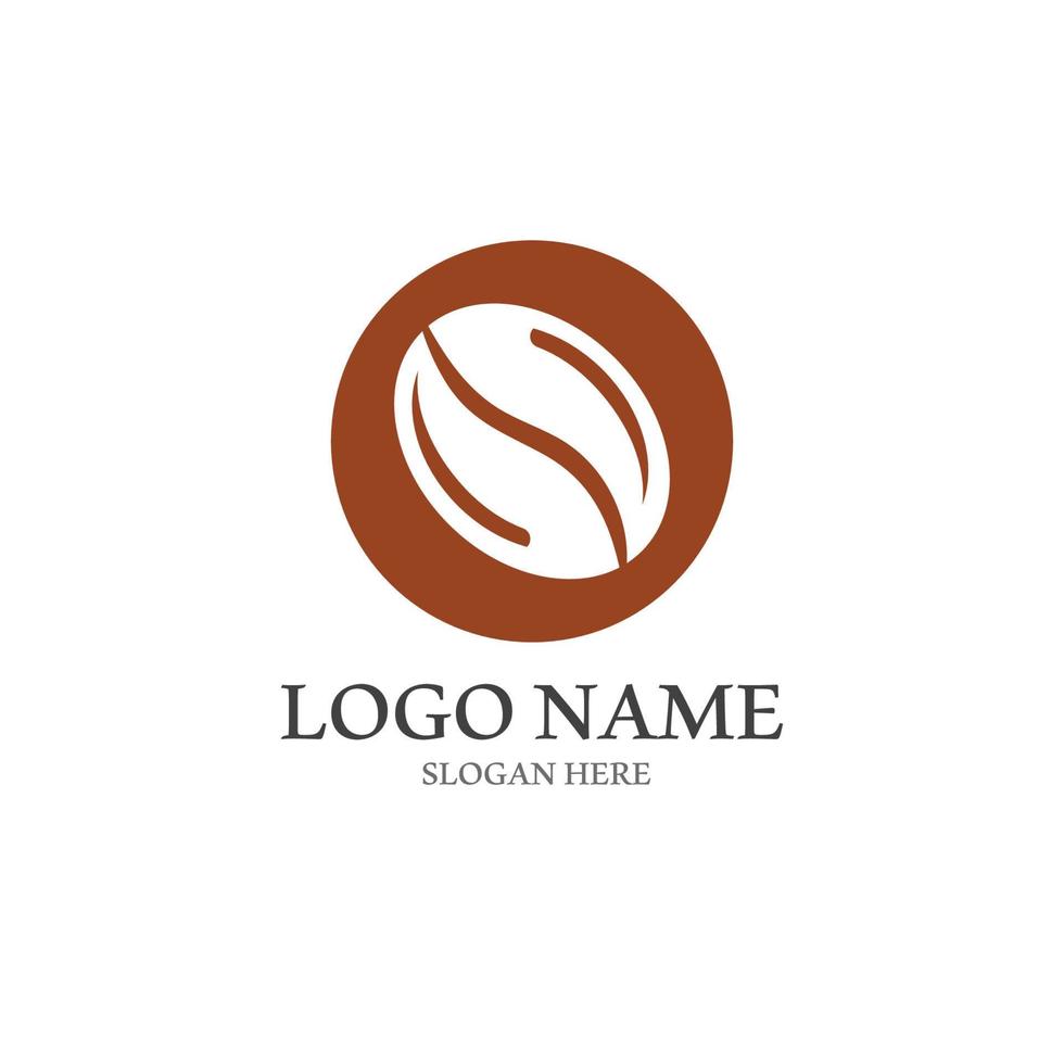 coffee bean icon vector illustration
