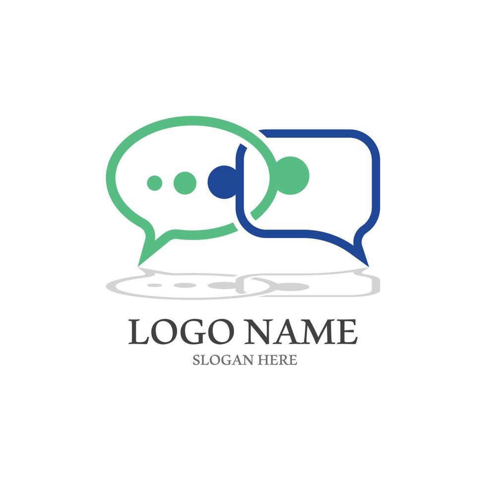 Speech bubble icon vector illustration