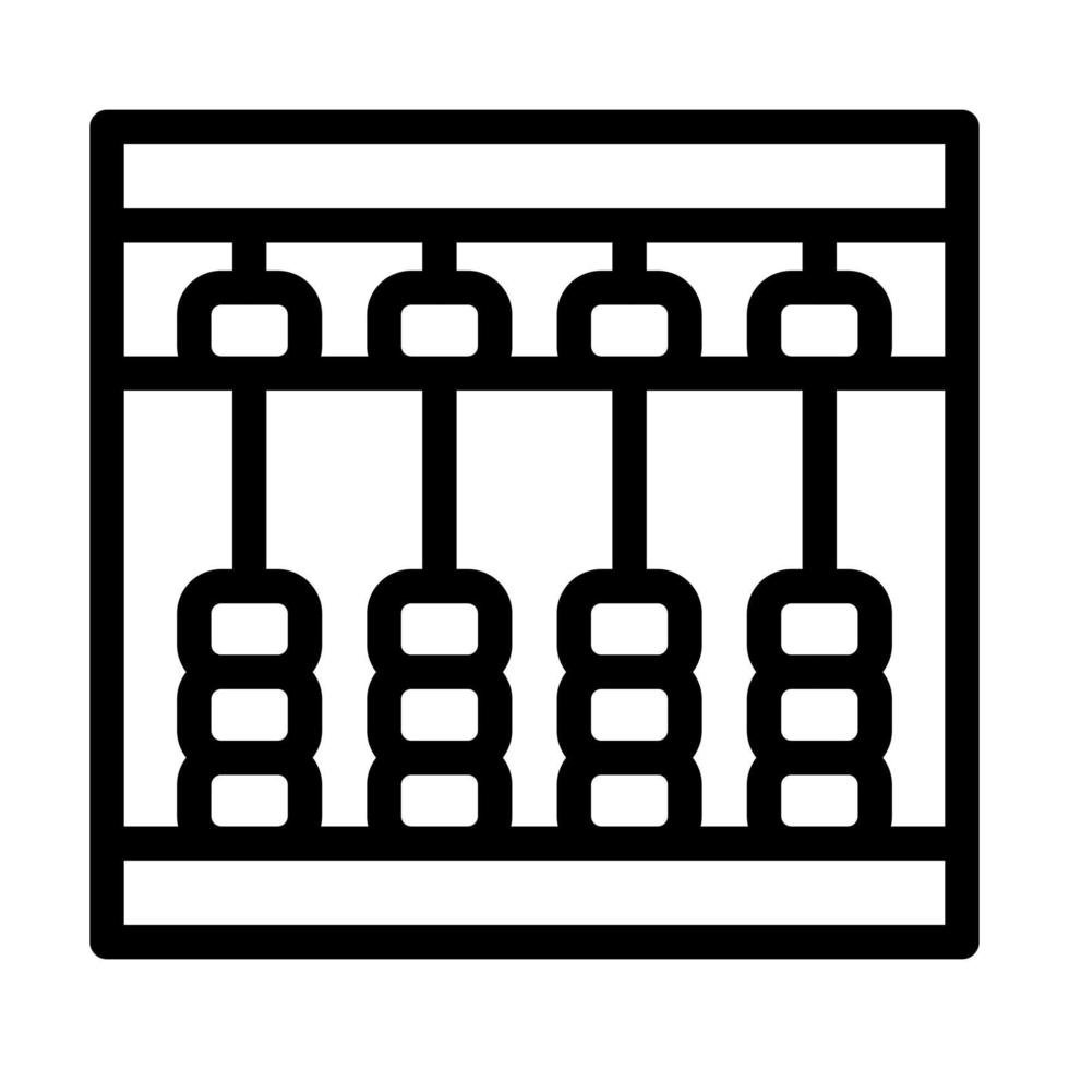 Abacus Icon Design vector