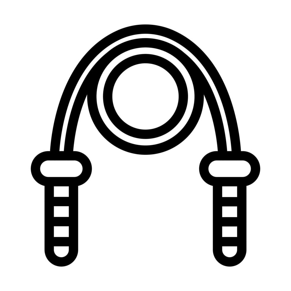 Skipping Rope Icon Design vector