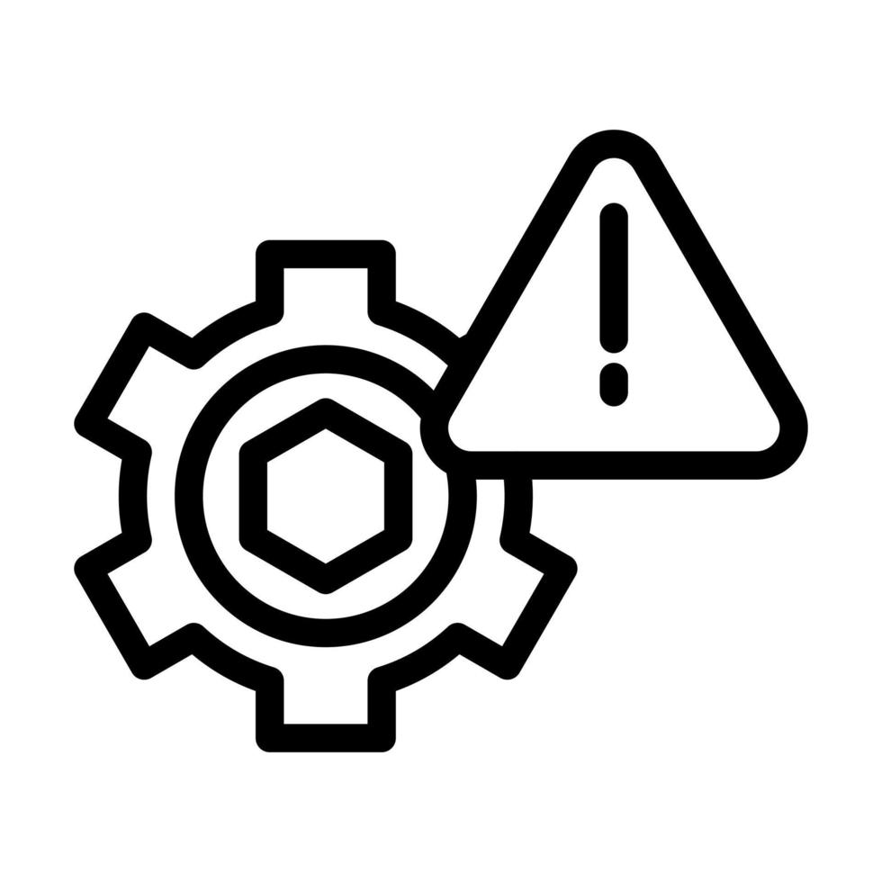 Risk Management Icon Design vector