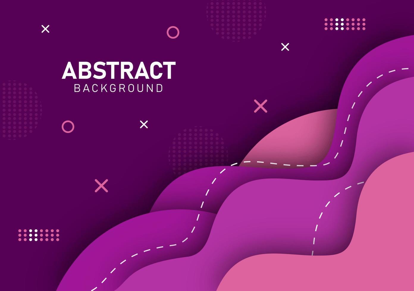 Colorful liquid and geometric background with fluid gradient shapes vector