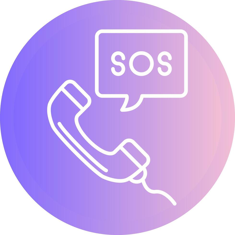 Emergency Call Vector Icon