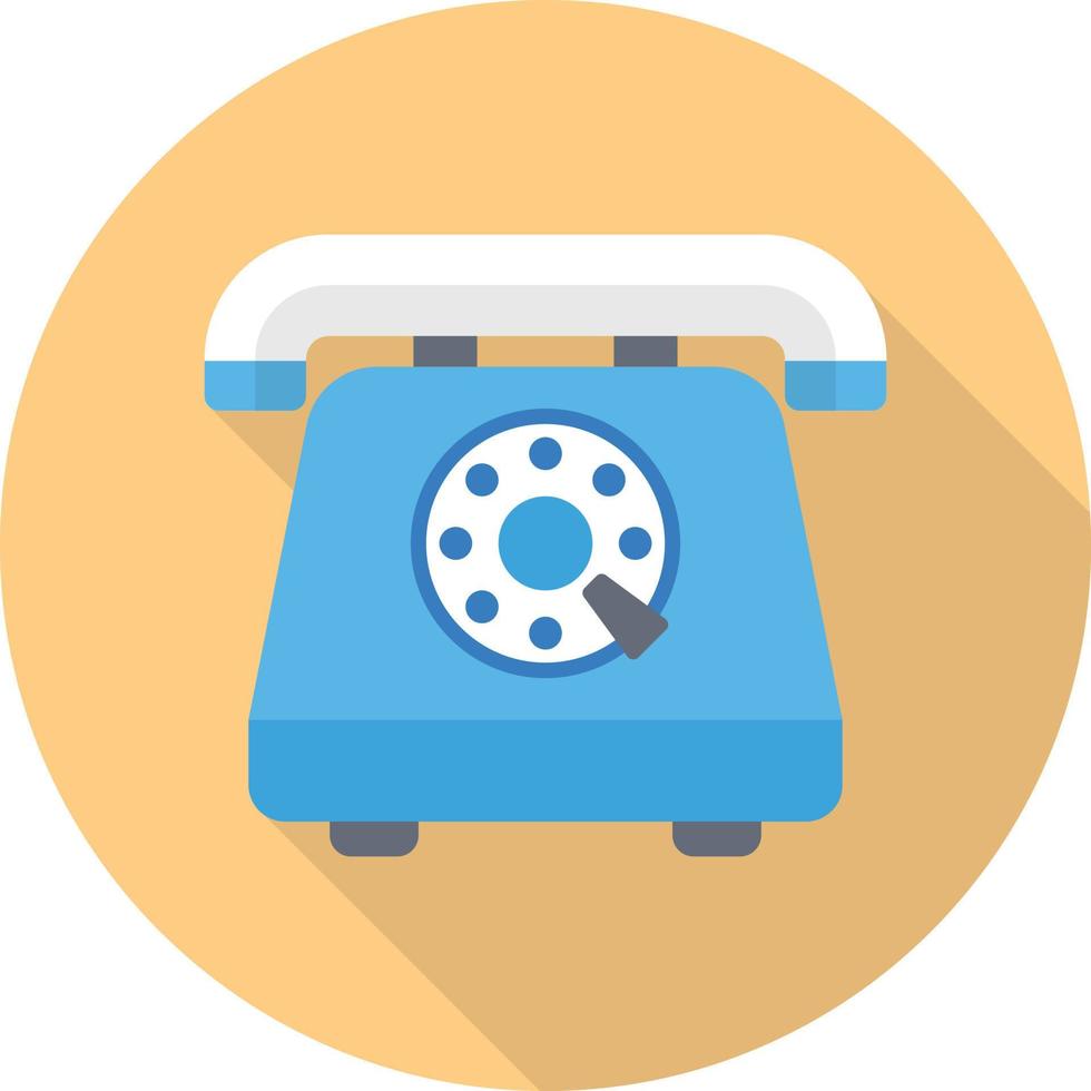 ilustración de vector de teléfono en un fondo. símbolos de calidad premium. iconos vectoriales para concepto y diseño gráfico.