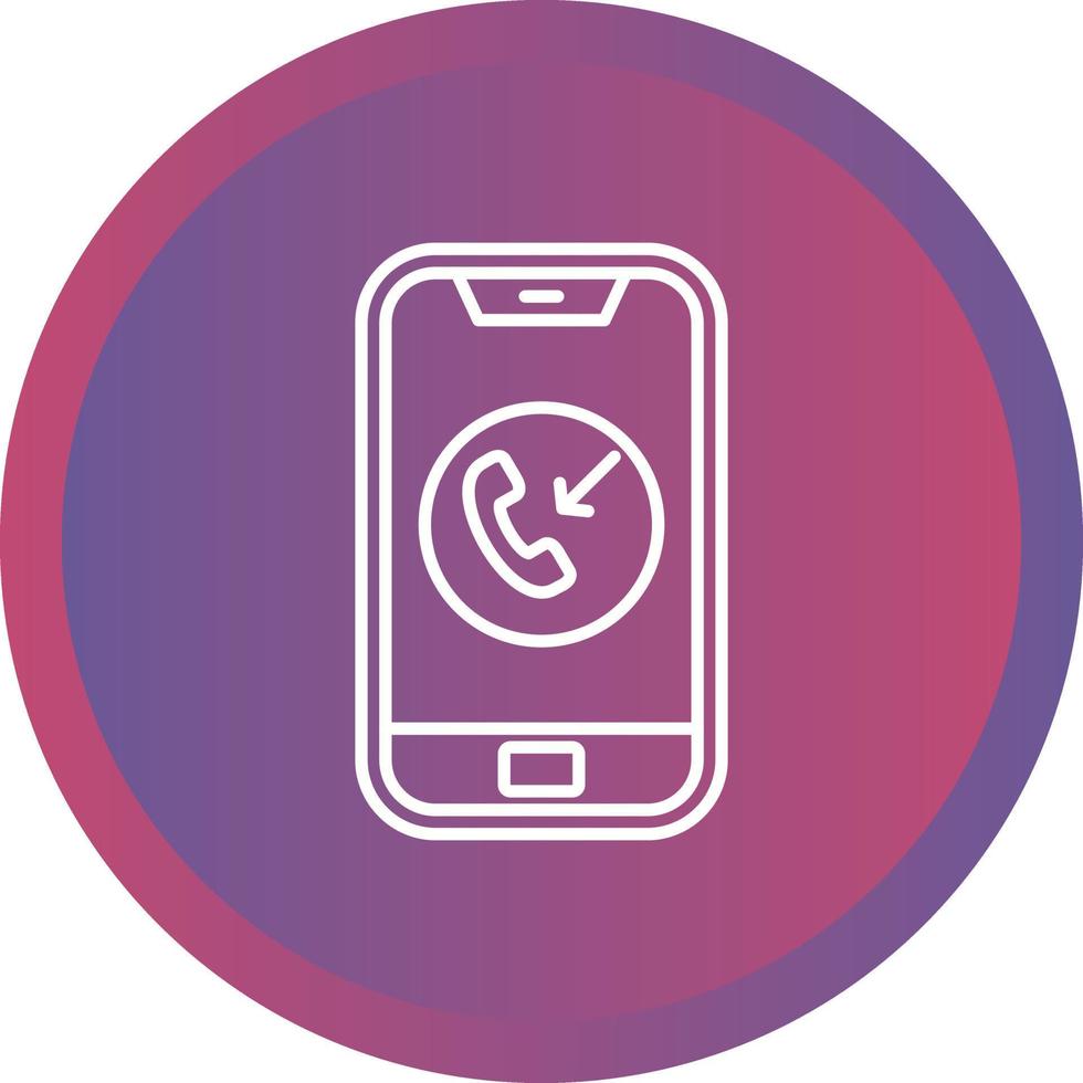 Incoming Call Vector Icon