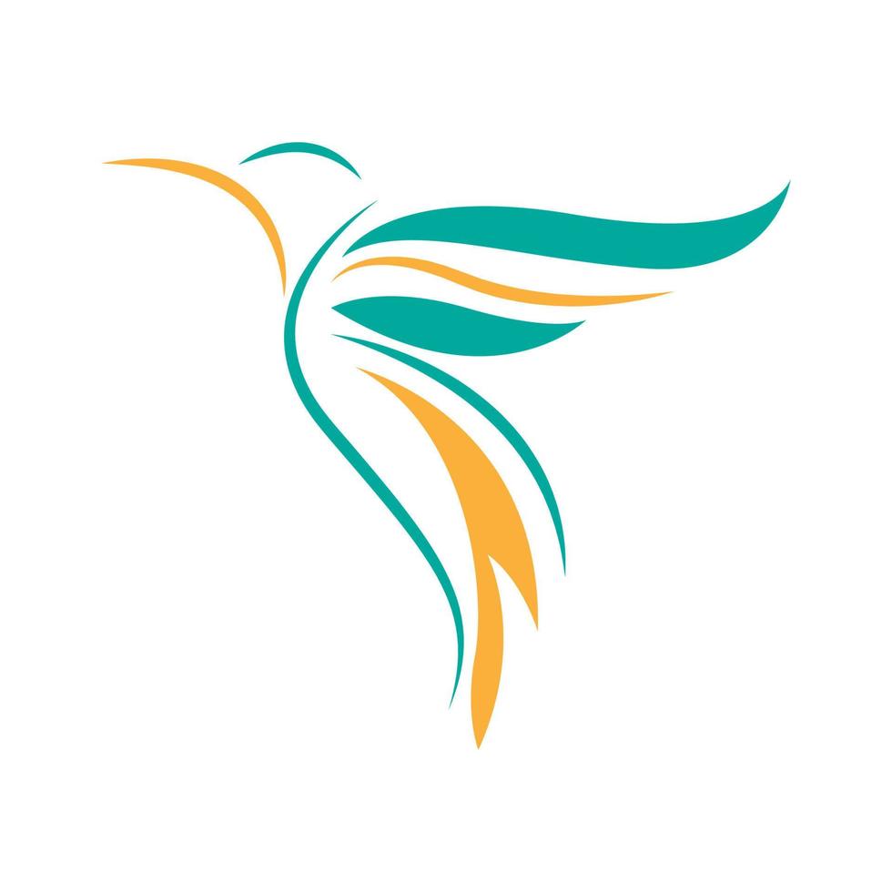 diseño de icono de logotipo de pájaro vector