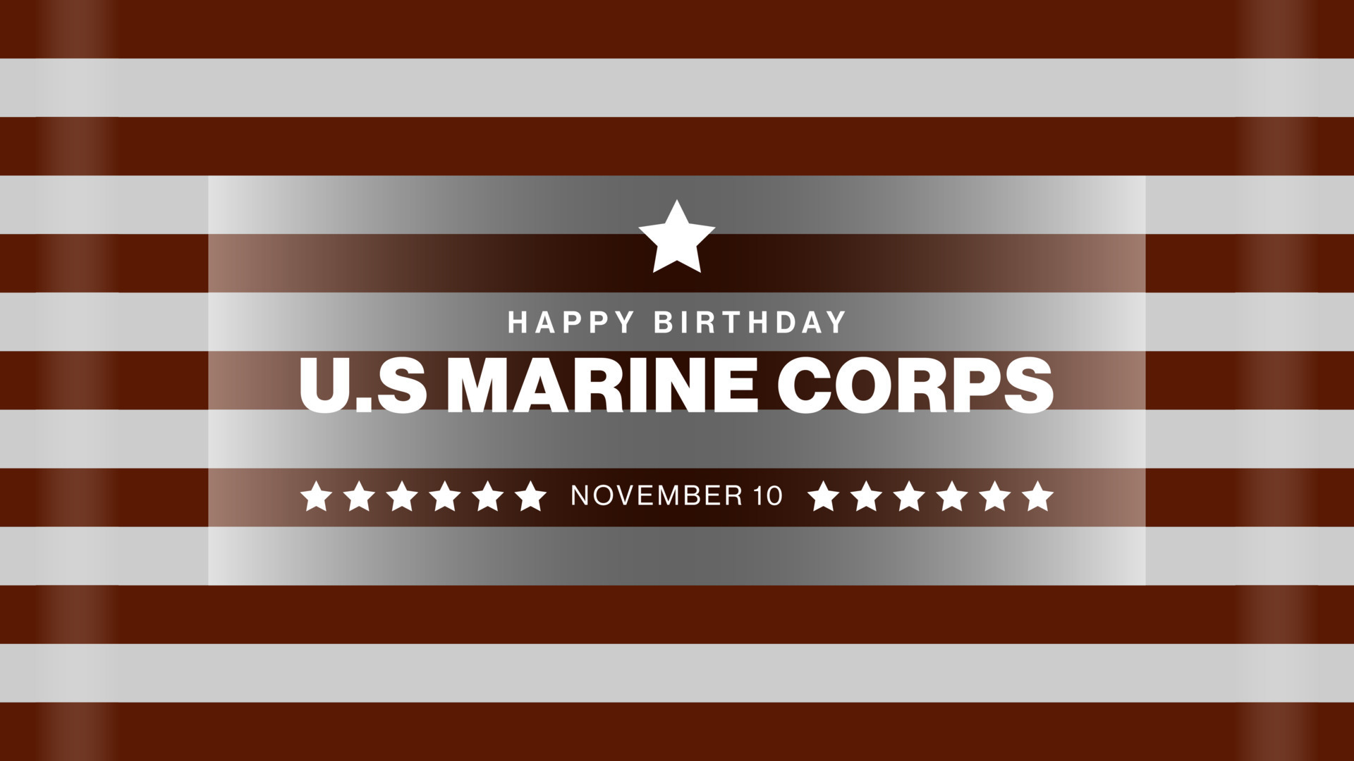 US Marine Corps Birthday Background with white space area. 14396907