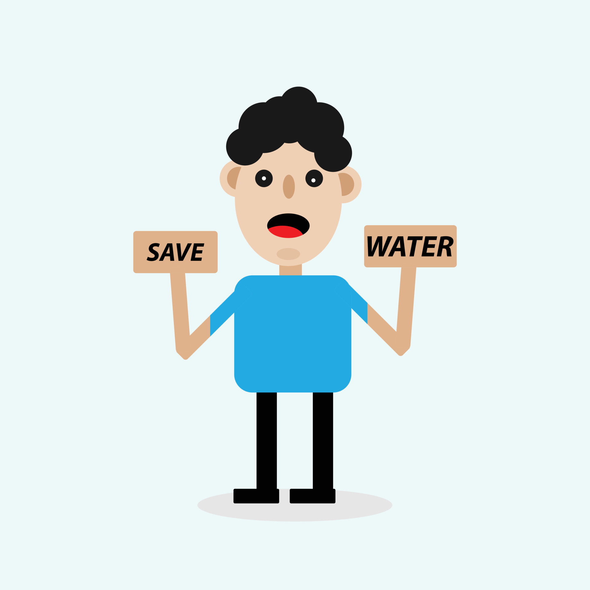 SAVE WATER CARTOON MESSAGE DESIGN 14397347 Vector Art at Vecteezy SAVE WATER CARTOON MESSAGE DESIGN 14397347 Vector Art at Vecteezy