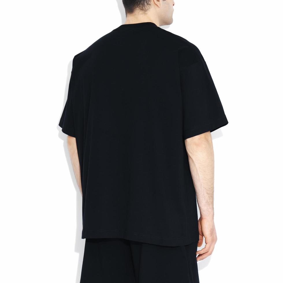 Isolated black t-shirt back view 14397705 Stock Photo at Vecteezy