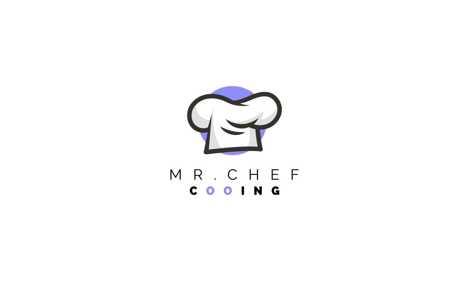 Chef Hat logo Design vector