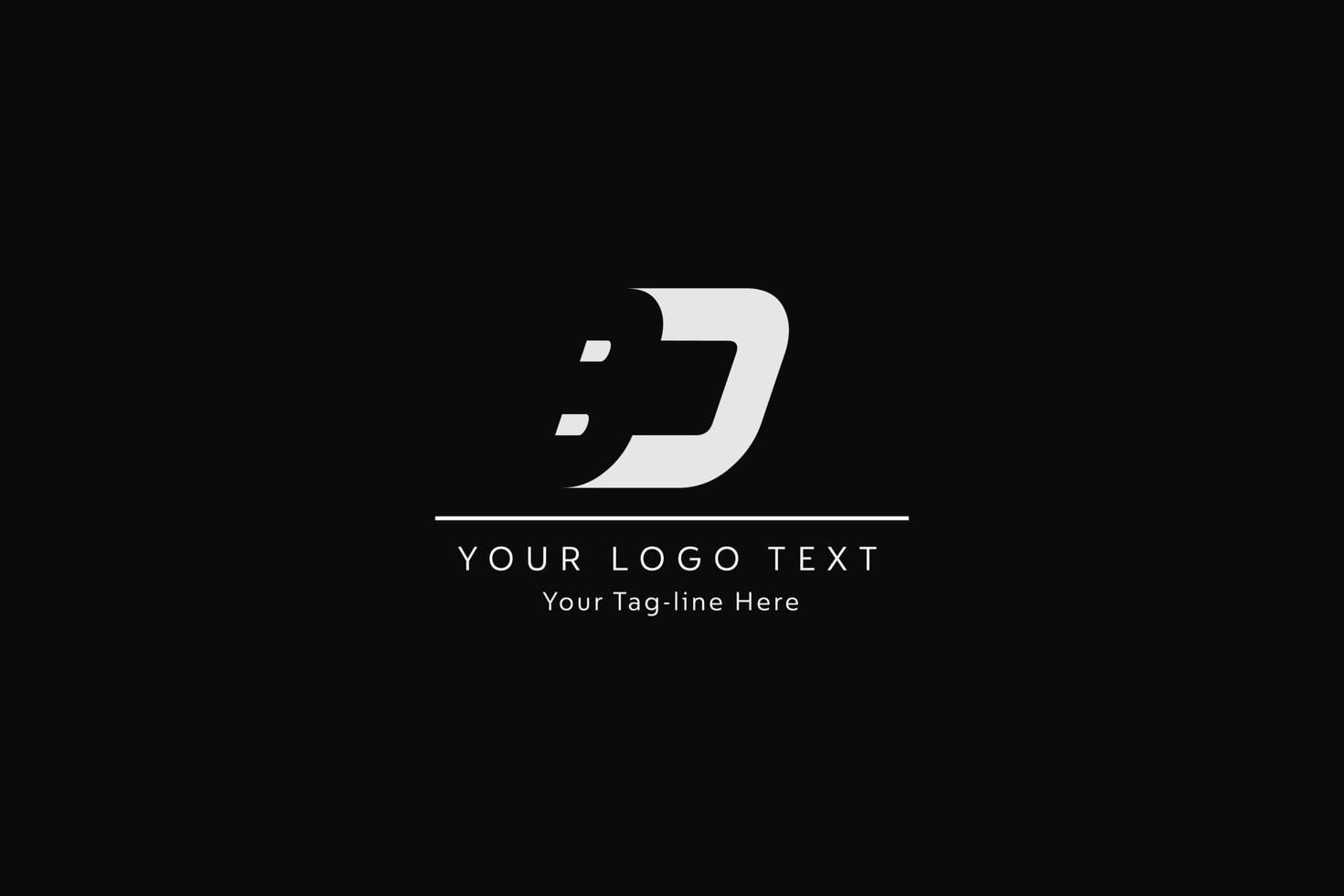 BD  Letter Logo Design. Creative Modern B D Letters icon vector Illustration.