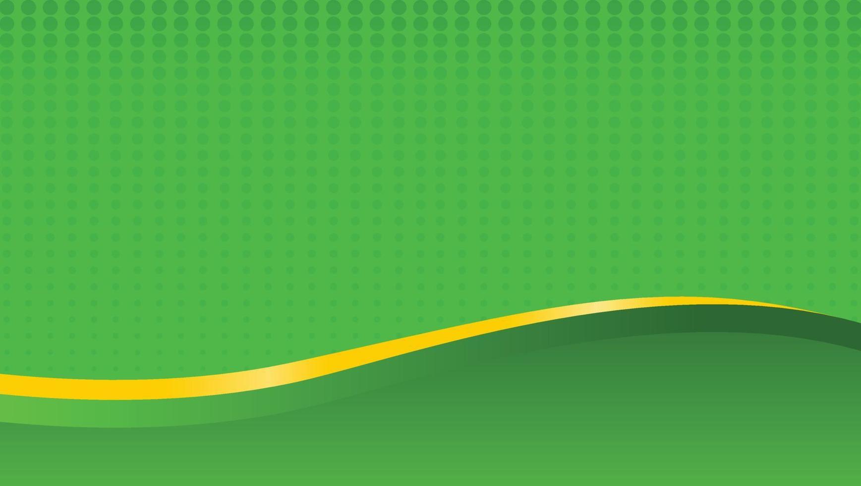 banner de plantilla de medio tono abstracto verde con color degradado. diseño con forma líquida. vector