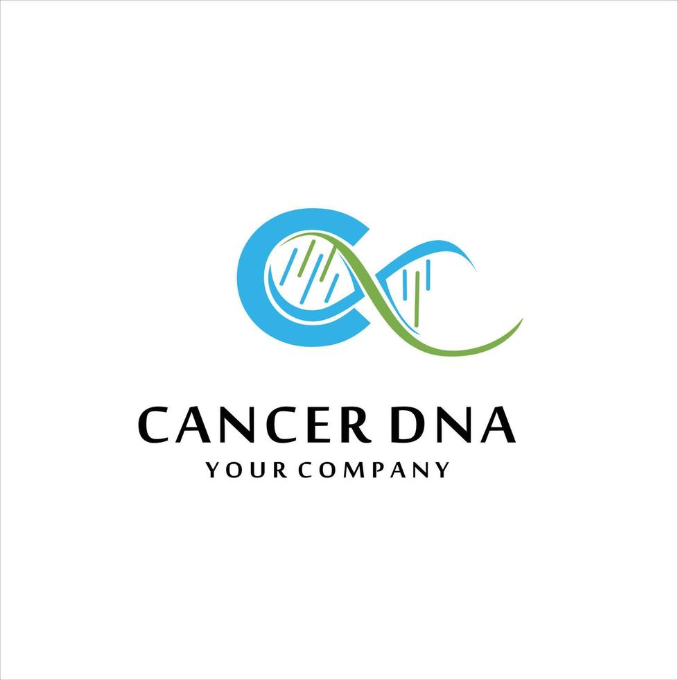 DNA genetic vector logo template. Leaf icon, human and chromosome.