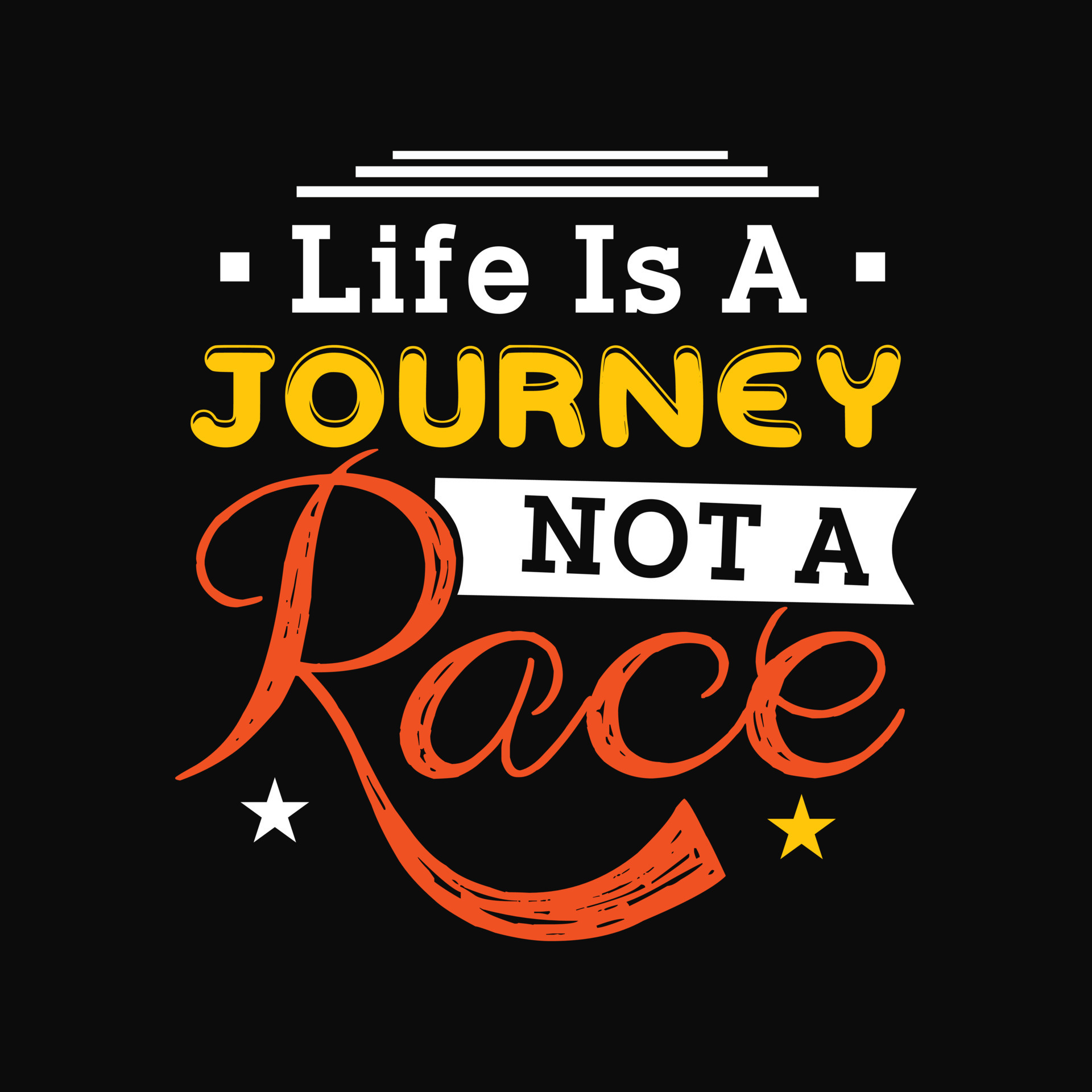 difference journey and race