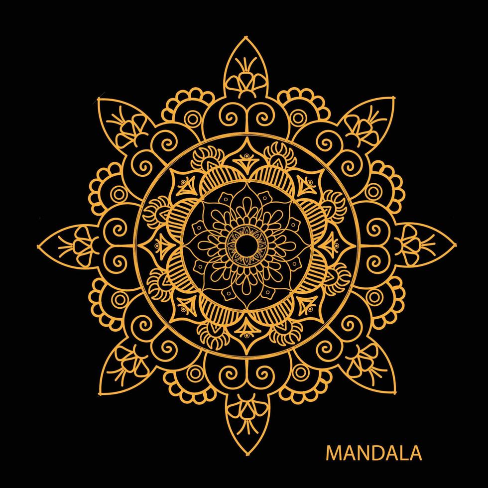 Mandala design Free download vector