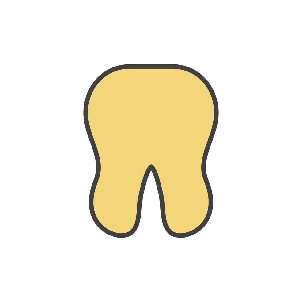 tooth icon vector