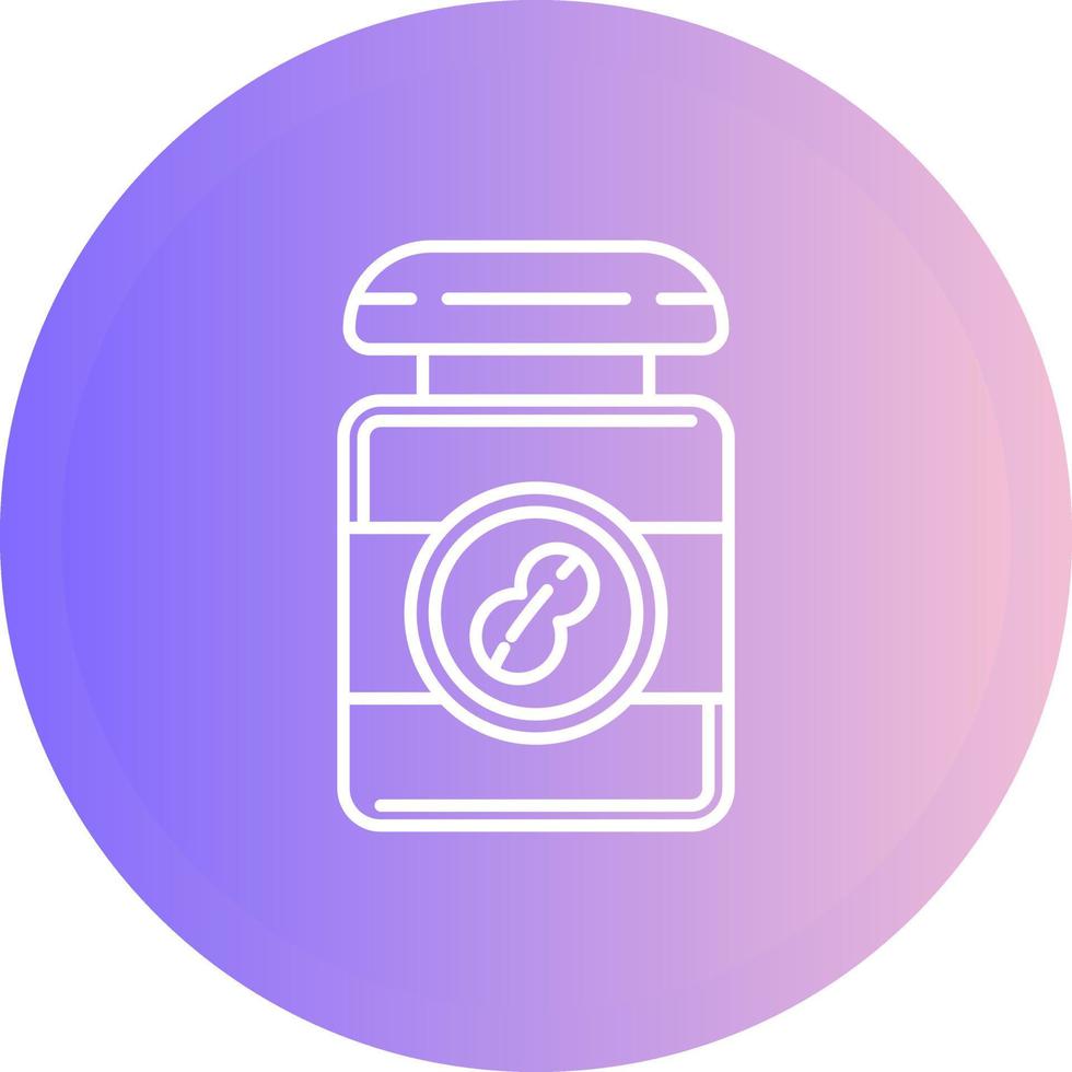 Peanut Butter Vector Icon