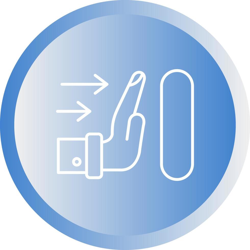 Push Vector Icon 14400142 Vector Art at Vecteezy