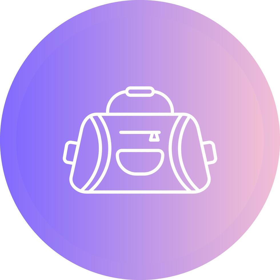 Sport Bag Vector Icon