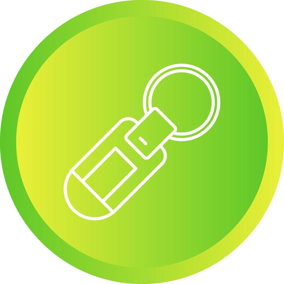 Keychain Vector Icon