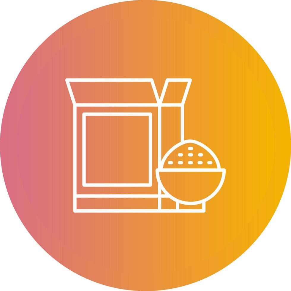 Bakery Yeast Vector Icon