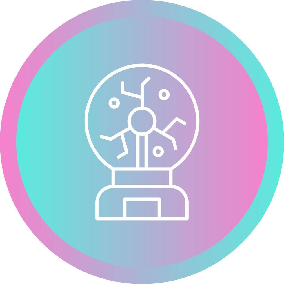 Plasma Ball Vector Icon