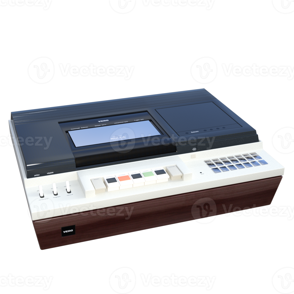 vintage stuff 3d rendering png