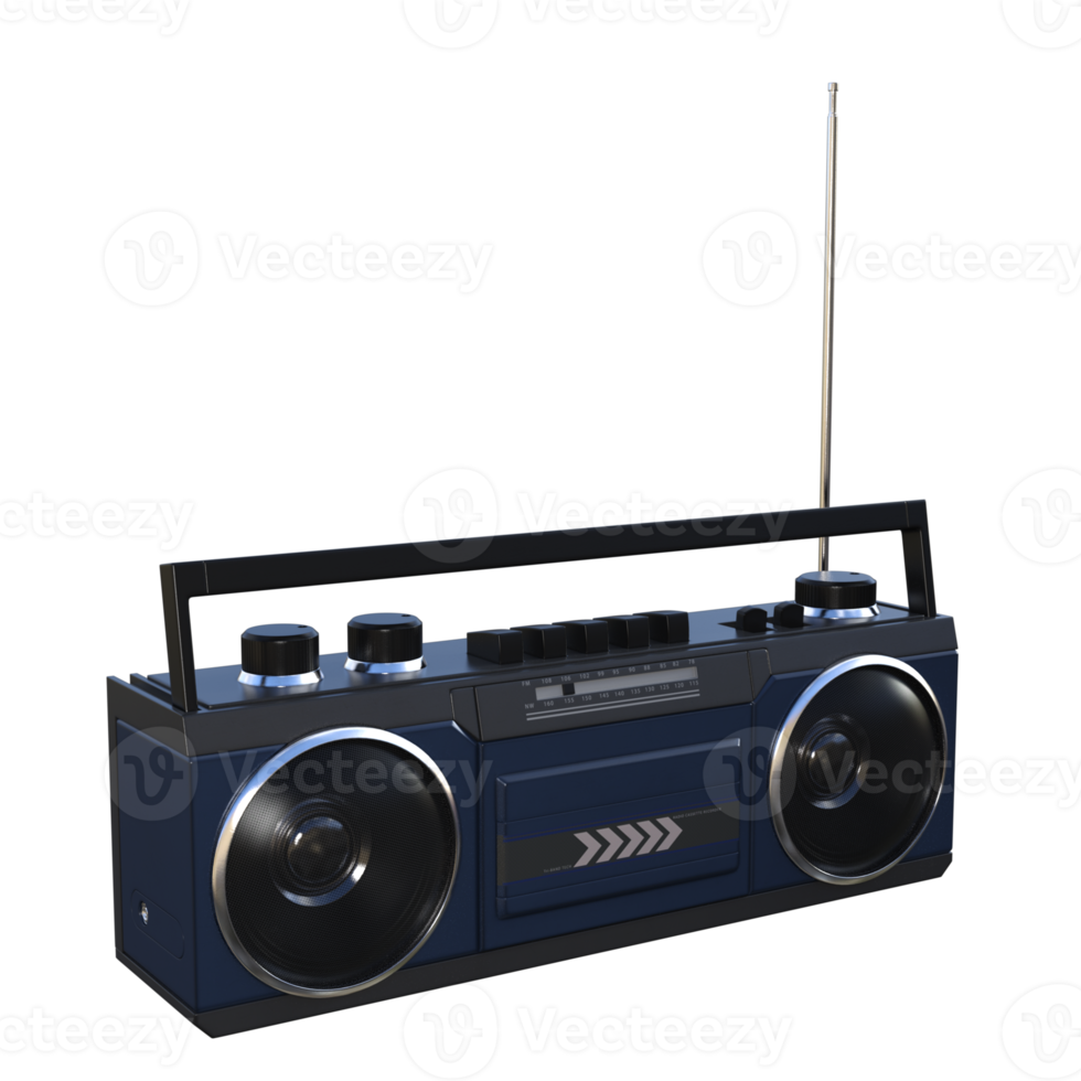 vintage stuff 3d rendering png