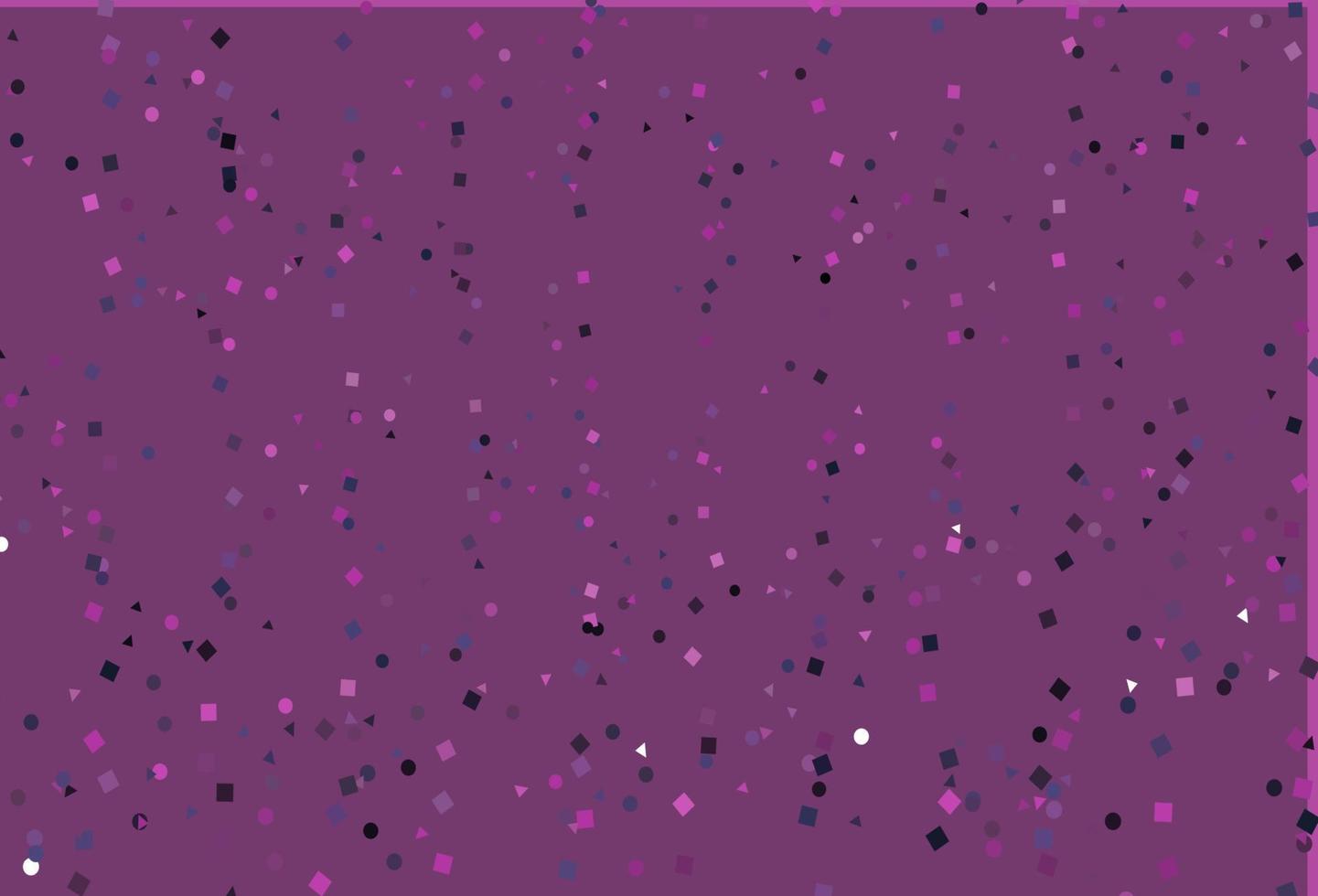 Light Purple, Pink vector pattern in polygonal style with circles.