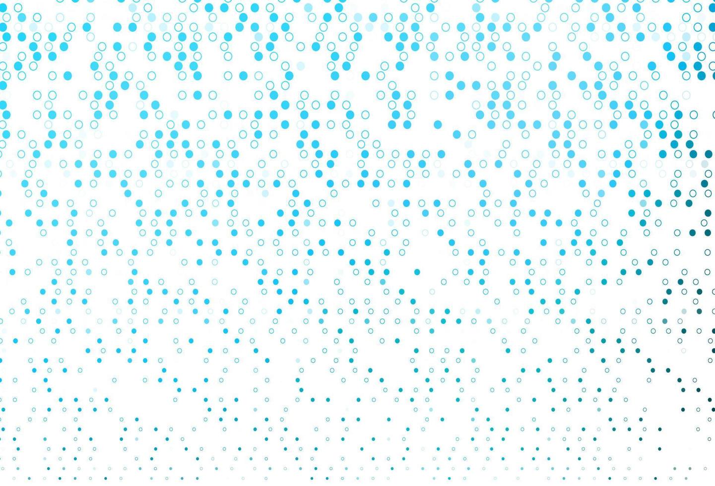 Light BLUE vector pattern with spheres.