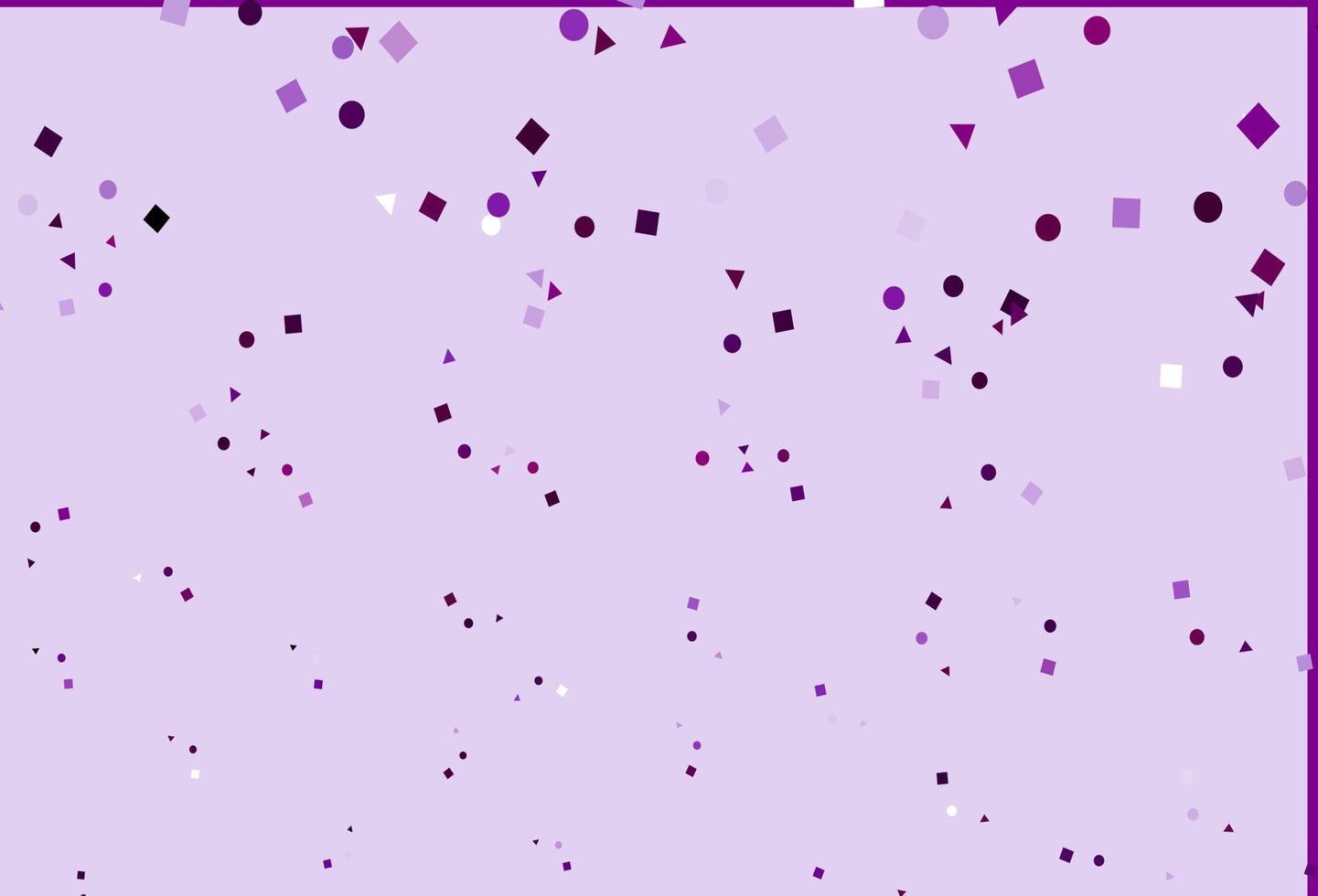 Light Purple vector layout with circles, lines, rectangles.