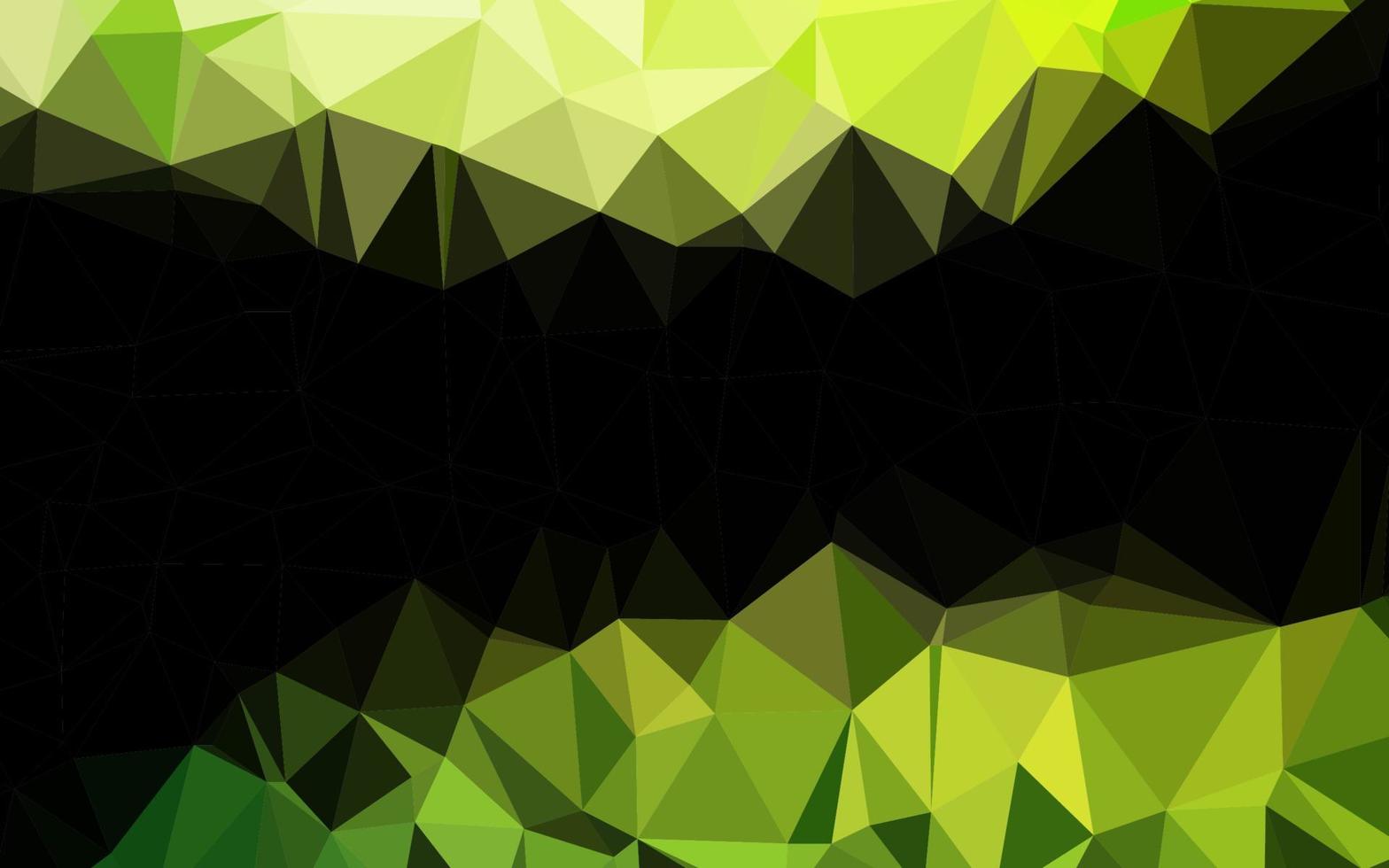 Light Green vector low poly texture.